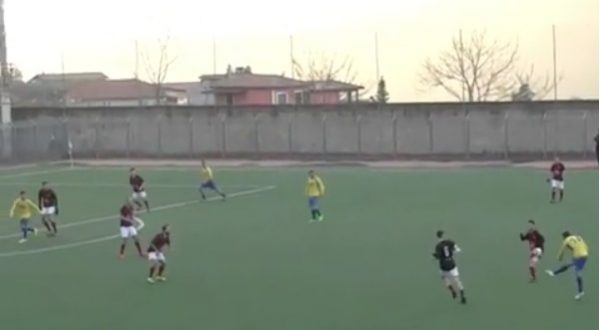 Il dilettante siciliano Santo Scavuzzo segna un gol da Puskas Award