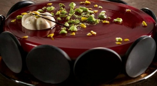 Dolci al cioccolato di vetro