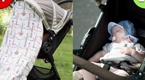 Ecco perché non dovresti mai coprire la carrozzina di tuo figlio d’estate