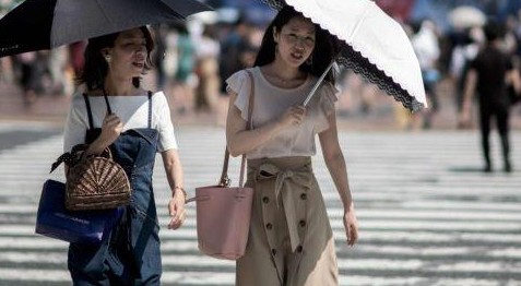 Caldo record in Giappone