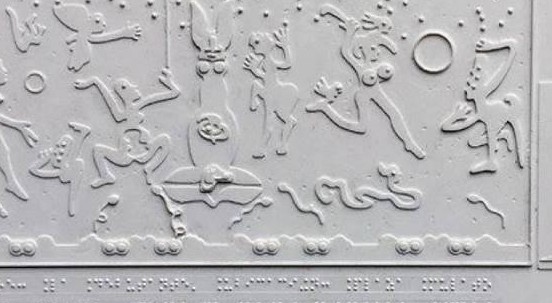 Street art, in Cile il primo circuito di murales accessibili ai non vedenti