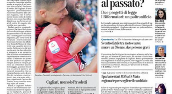 L Unione Sarda 2018 11 12 5be8df801f44a