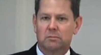 Brian Kemp after disenfranchising a million of his constituents