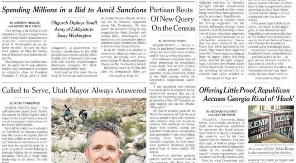 The New York Times 2018 11 05 5bdfe200ba793