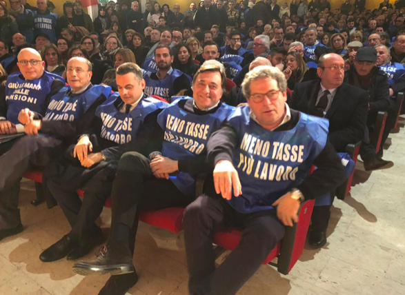 Forza Italia ‘Liste forti per le europee’: meno tasse più lavoro