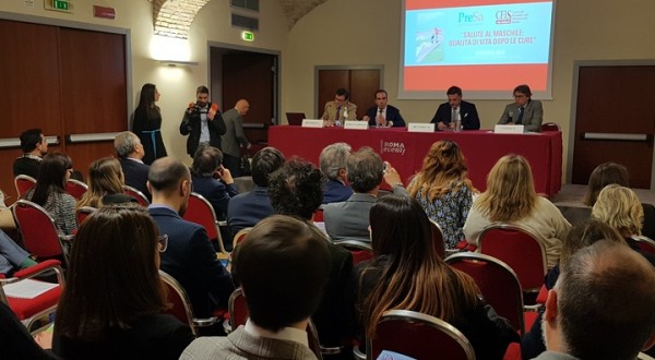 A Roma il workshop “Salute al maschile: qualità di vita dopo le cure”