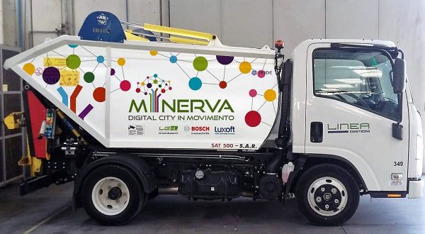 Progetto Minerva, mezzi raccolta rifiuti diventano “sentinelle” digitali