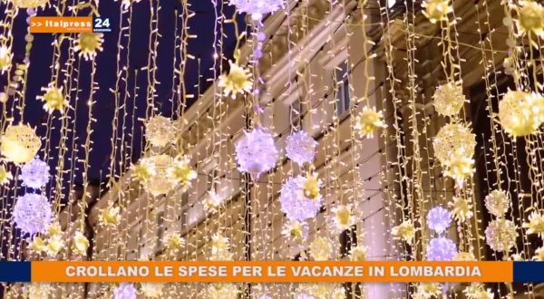 Crollano le spese per le vacanze in Lombardia