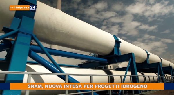 Snam, nuova intesa per progetti idrogeno