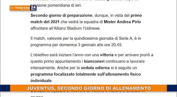 Tg Sport ore 8 – 30/12/2020