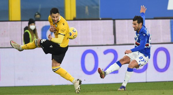 Sampdoria-Udinese 2-1, Torregrossa decisivo al debutto