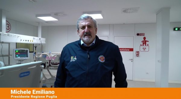 Inaugurato Covid Hospital alla Fiera del Levante