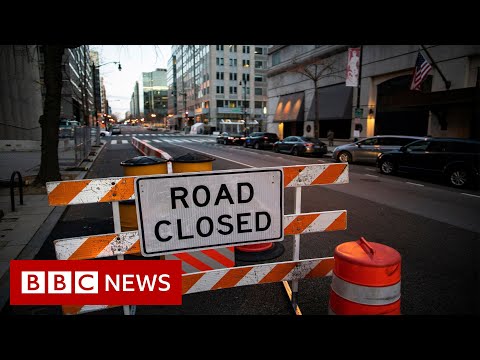 President Donald Trump enters his final full day in office – BBC News