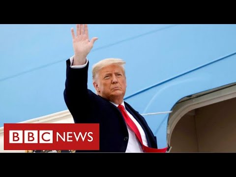 Trump’s last day as President: “Movement we started only just beginning” – BBC News