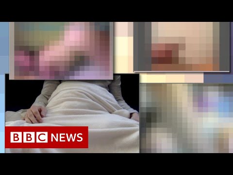 Children expose themselves on video chat site – BBC News