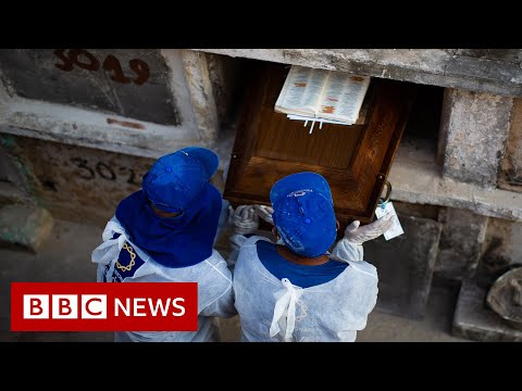 Brazil hits grim new Covid death record – BBC News