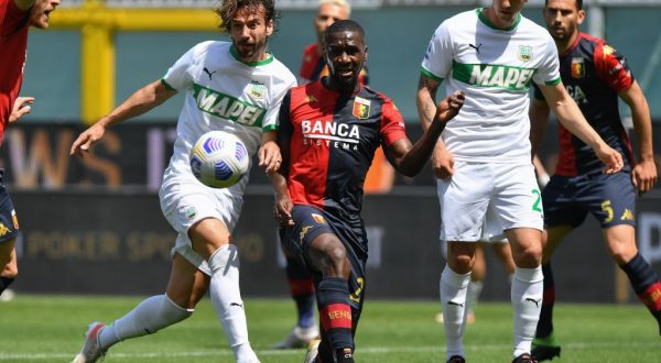 Sassuolo prosegue il sogno Europa, 2-1 in casa Genoa