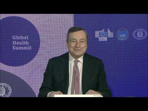 #Global Health Summit, Welcome address by Prime Minister Mario Draghi at Pre-Summit
