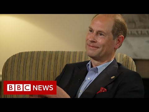 Prince Edward congratulates Harry and Meghan on new baby – BBC News