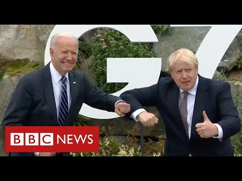Boris Johnson and Joe Biden discuss Brexit and Northern Ireland at G7 summit – BBC News