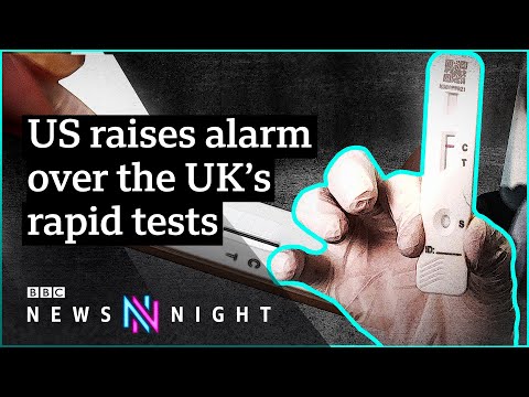 Covid lateral flow tests: Can we rely on rapid antigen testing? – BBC Newsnight
