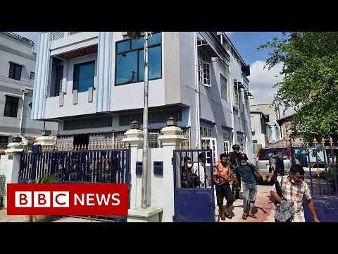 Myanmar army clashes with anti-coup militia – BBC News