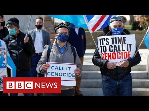 Uighurs demand action against China ahead of G7 meeting – BBC News