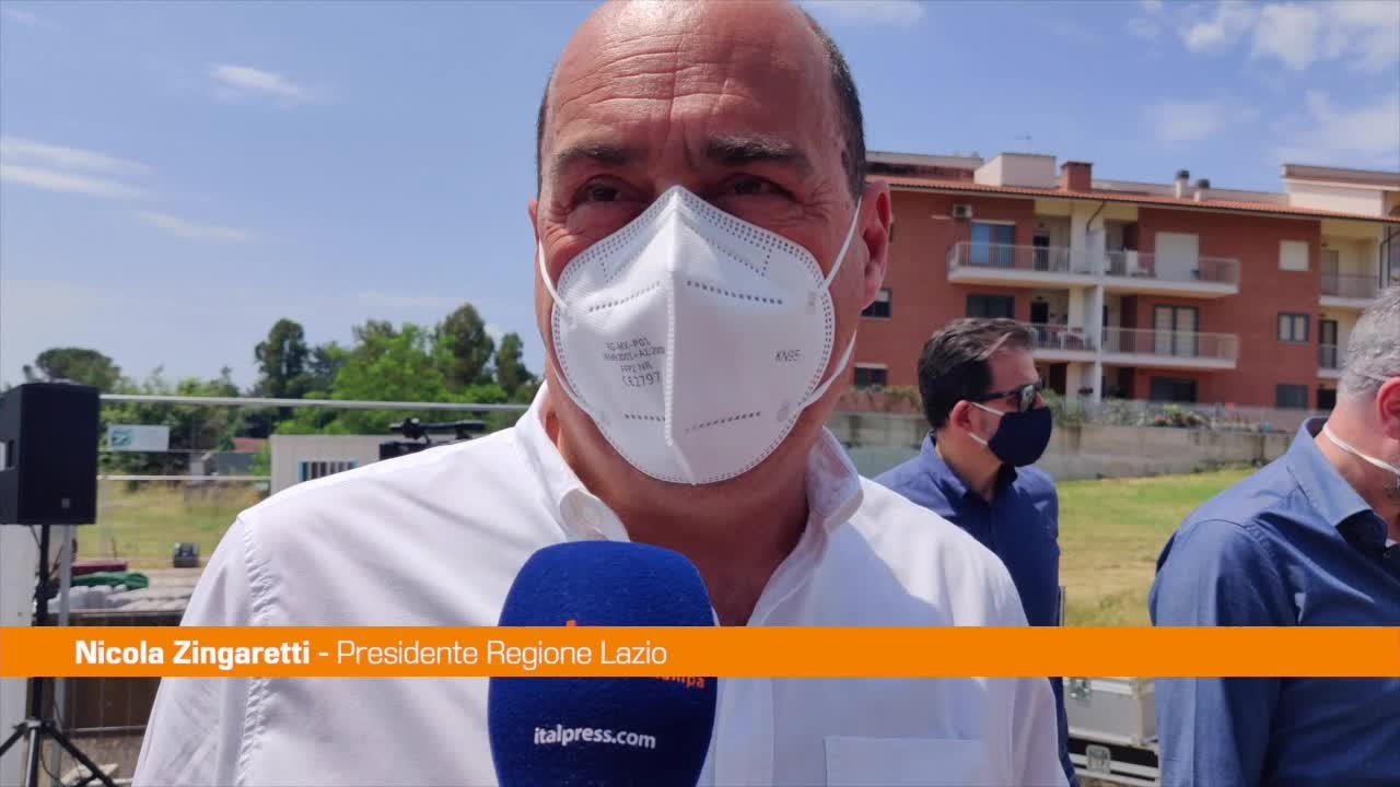 Roma, Zingaretti: “Stiamo aprendo i cantieri, stop chiacchiere”