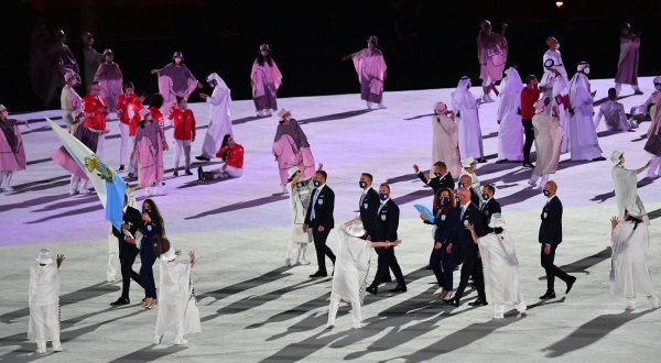 San Marino sfila a cerimonia Tokyo con portabandiera Valloni e Amine