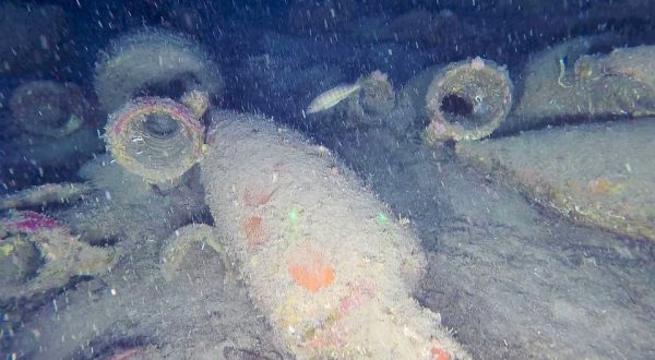 Isola delle Femmine, ritrovata nave romana a 92 metri di profondità