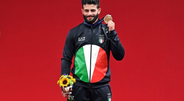 Pizzolato medaglia di bronzo nel sollevamento pesi