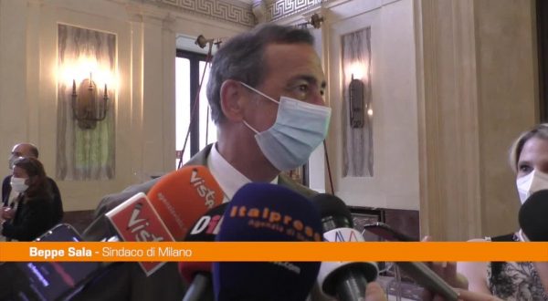 Sala: “Milano non è malata, lo diranno i cittadini se la vedono così”