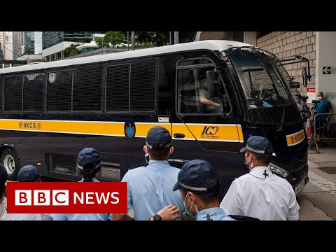 Hong Kong man first to be jailed under national security law – BBC News