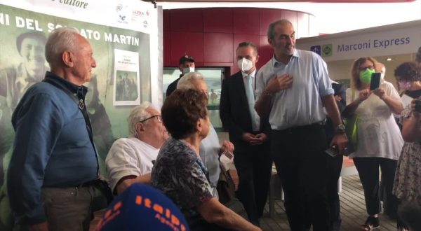 Bologna, il soldato Martin riabbraccia i “bimbi del ‘44”