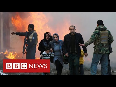 “Humanitarian catastrophe” as thousands flee Afghan fighting – BBC News