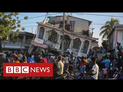 Race to help Haiti earthquake victims as tropical storm approaches – BBC News
