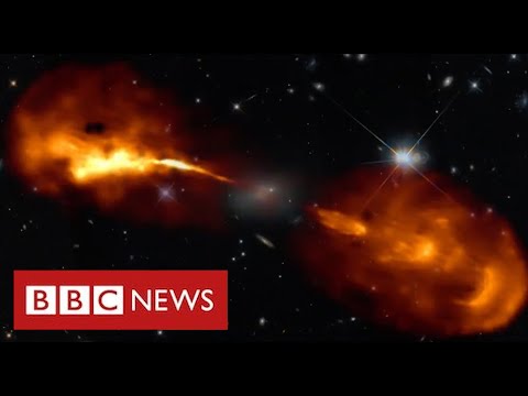 Stunning images of galaxies reveal how black holes devour stars – BBC News