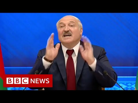Belarus’s president tells UK to “choke” on sanctions – BBC News