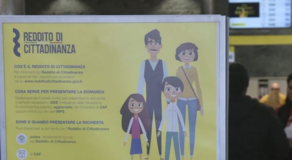 Reddito di cittadinanza, 1,3 mln i nuclei familiari beneficiari