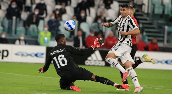 Rebic risponde a Morata, Juve-Milan 1-1