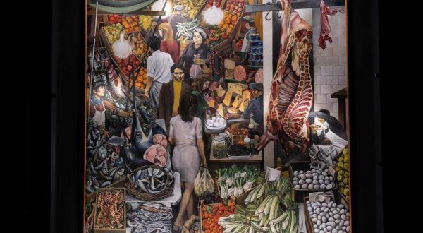 “La Vucciria” di Guttuso visitabile allo Steri di Palermo a 1 euro