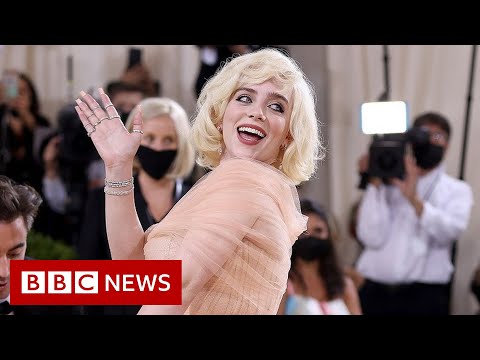 Star-spangled celebrities welcome back Met Gala – BBC News
