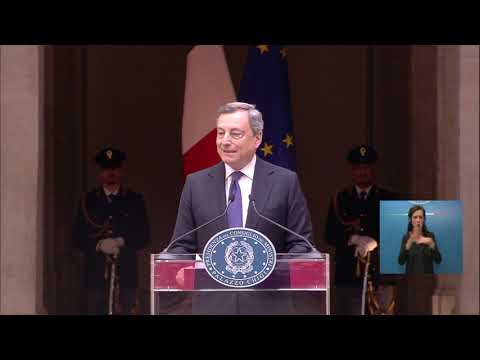 Il Presidente Draghi incontra le Nazionali Campioni d’Europa di Pallavolo. (LIS)