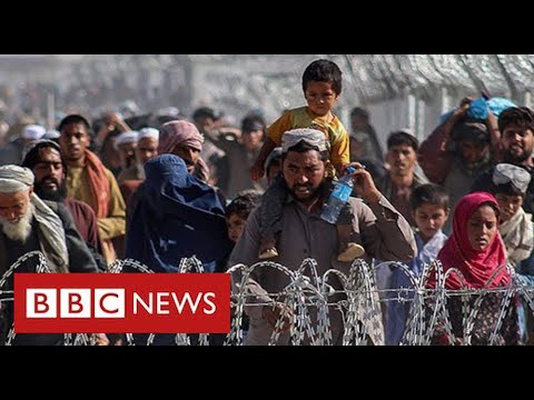 Thousands of Afghans flee to Pakistan following Taliban victory – BBC News