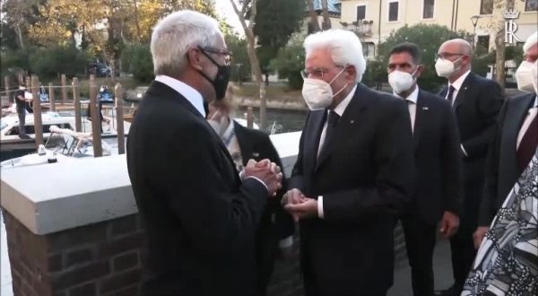 Mattarella inaugura la Mostra del cinema di Venezia