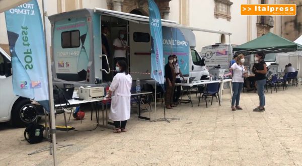 Screening oncologici e vaccinazioni in piazza a Monreale
