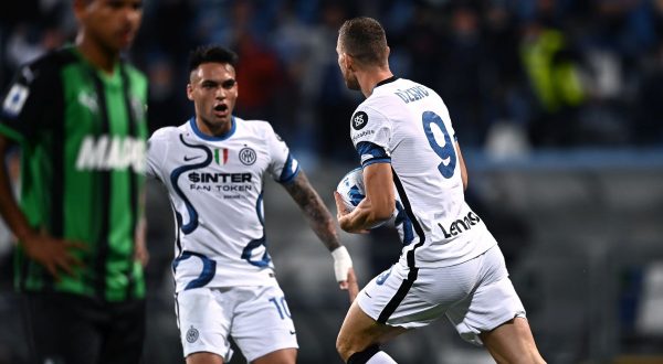 L’Inter vince in rimonta, 2-1 in casa Sassuolo