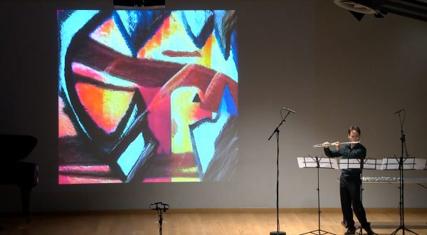 EstOvest Festival, l’intelligenza artificiale dipinge ispirata da musica