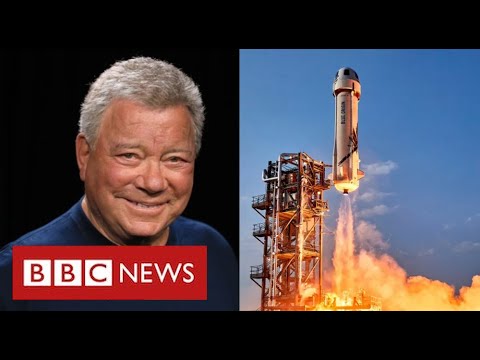 Star Trek’s William Shatner admits he’s terrified by space mission – BBC News