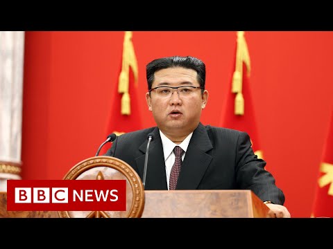 North Korea soldiers smash bricks in combat display – BBC News